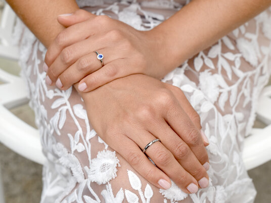 Verlobungsring Jolie in Platin