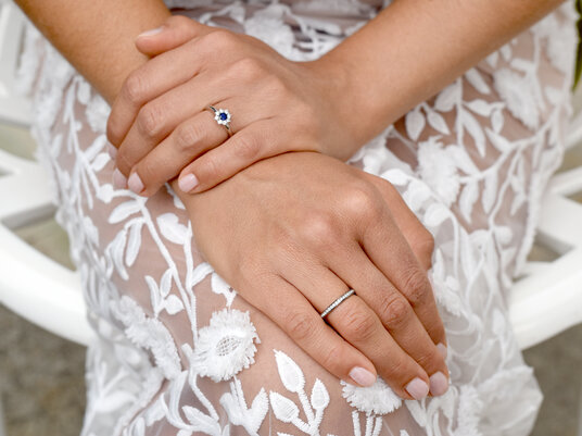 Verlobungsring Lovely in Platin