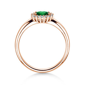 Verlobungsring Windsor Cross in Roségold