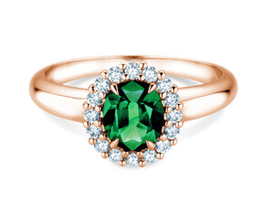 Verlobungsring Windsor Royal in Roségold