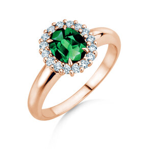Verlobungsring Windsor Royal in Roségold