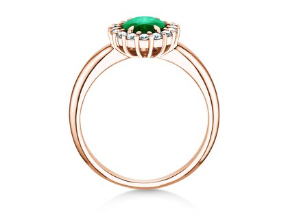 Verlobungsring Windsor Royal in Roségold