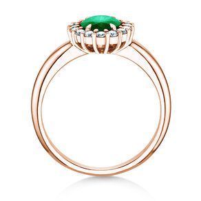 Verlobungsring Windsor Royal in Roségold
