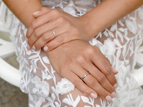 Verlobungsring Alliance in 18K Weißgold mit Diamanten 0,21ct G/SI