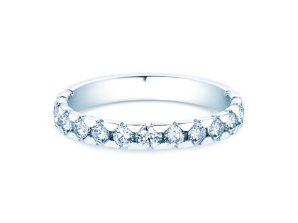 Verlobungsring Balance in 14K Weißgold mit Diamanten 0,75ct G/SI