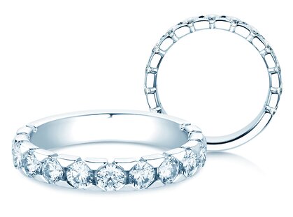 Verlobungsring Balance in 18K Weißgold mit Diamanten 1,30ct G/SI