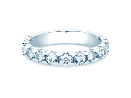 Verlobungsring Balance in 14K Weißgold mit Diamanten 1,30ct G/SI