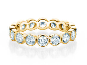 Verlobungsring Bliss in 14K Gelbgold mit Diamanten 1,00ct G/SI