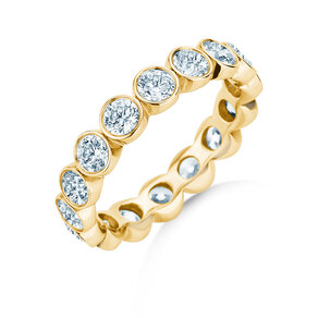 Verlobungsring Bliss in 14K Gelbgold mit Diamanten 1,00ct G/SI