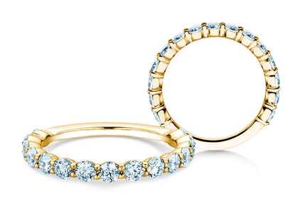 Verlobungsring Dawn in 9K Gelbgold mit Diamanten 0,85ct G/SI