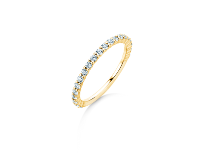 Verlobungsring Dawn in 14K Gelbgold mit Diamanten 0,53ct G/SI
