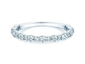 Verlobungsring Diamond Pulse in 14K Weißgold mit Diamanten 0,59ct G/SI