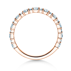 Verlobungsring Diamond Pulse in 14K Roségold mit Diamanten 0,59ct G/SI