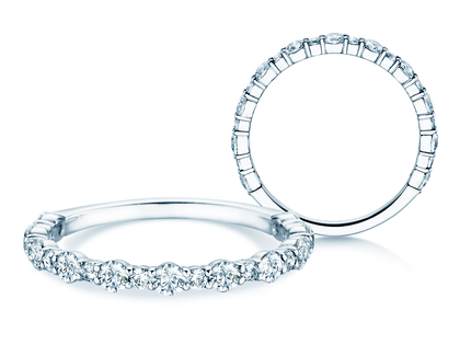 Verlobungsring Diamond Pulse in 14K Weißgold mit Diamanten 0,59ct G/SI