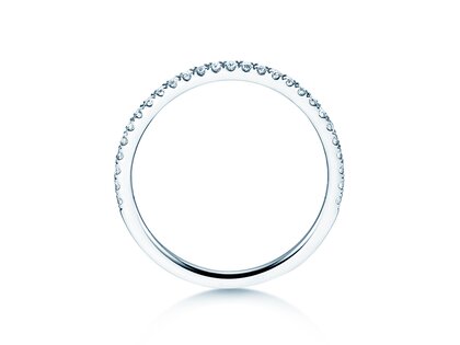 Verlobungsring Dusk in 9K Weißgold mit Diamanten 0,25ct G/SI