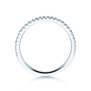 Verlobungsring Dusk in 9K Weißgold mit Diamanten 0,25ct G/SI