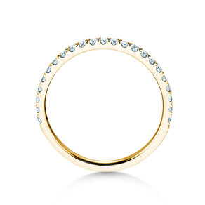 Verlobungsring Dusk in 14K Gelbgold mit Diamanten 0,35ct G/SI