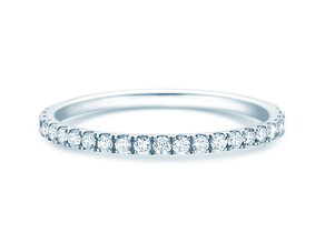 Verlobungsring Dusk in 14K Weißgold mit Diamanten 0,35ct G/SI