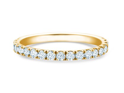 Verlobungsring Dusk in 14K Gelbgold mit Labordiamanten 0,55ct E/VS
