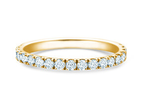 Verlobungsring Dusk in 14K Gelbgold mit Labordiamanten 0,55ct E/VS