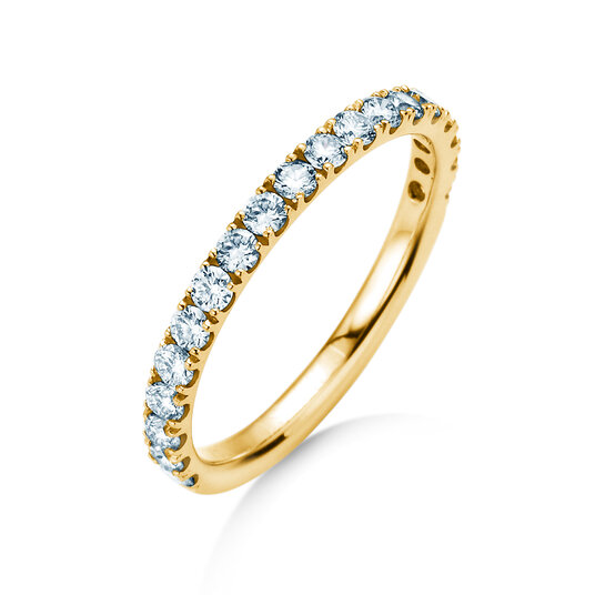 Verlobungsring Dusk in 9K Gelbgold mit Labordiamanten 0,55ct