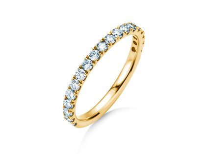 Verlobungsring Dusk in 14K Gelbgold mit Labordiamanten 0,55ct E/VS