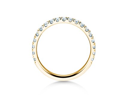 Verlobungsring Dusk in 14K Gelbgold mit Labordiamanten 0,55ct E/VS