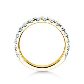 Verlobungsring Dusk in 9K Gelbgold mit Diamanten 0,96ct G/SI