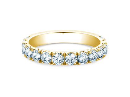 Verlobungsring Dusk in 18K Gelbgold mit Labordiamanten 1,40ct E/VS