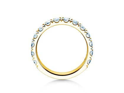 Verlobungsring Dusk in 18K Gelbgold mit Labordiamanten 1,40ct E/VS