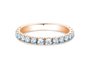 Verlobungsring Dusk in 9K Roségold mit Diamanten 0,96ct G/SI