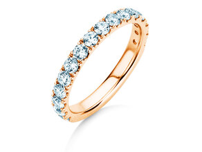 Verlobungsring Dusk in 9K Roségold mit Diamanten 0,96ct G/SI