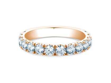 Verlobungsring Dusk in 9K Roségold mit Labordiamanten 1,40ct E/VS