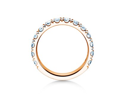 Verlobungsring Dusk in 9K Roségold mit Labordiamanten 1,40ct E/VS