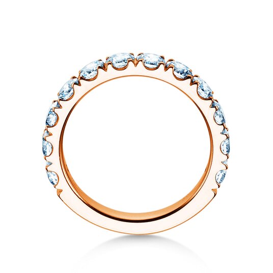 Verlobungsring Dusk in 9K Roségold mit Labordiamanten 1,80ct