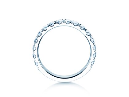 Verlobungsring Dusk in 14K Weißgold mit Diamanten 0,96ct G/SI