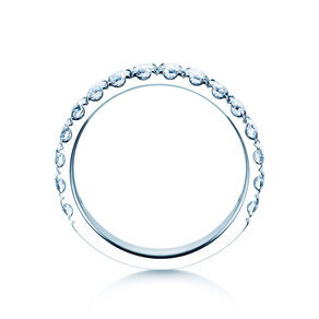 Verlobungsring Dusk in 14K Weißgold mit Diamanten 0,96ct G/SI