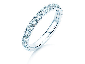 Verlobungsring Dusk in 14K Weißgold mit Diamanten 0,96ct G/SI