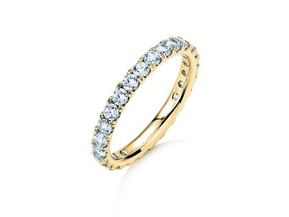 Verlobungsring Dusk in 18K Gelbgold mit Diamanten 1,17ct G/SI