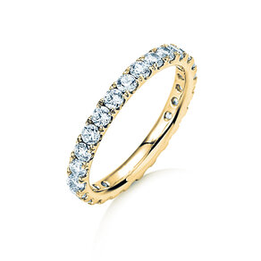 Verlobungsring Dusk in 18K Gelbgold mit Diamanten 1,17ct G/SI