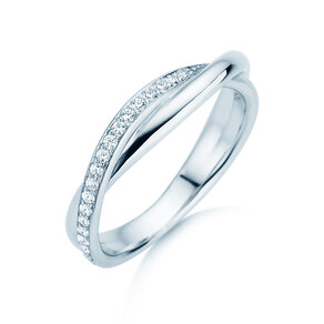 Verlobungsring Forever Us Diamonds in 14K Weißgold mit Diamanten 0,20ct G/SI