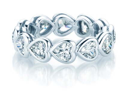 Verlobungsring Full of Hearts in 14K Weißgold mit Diamanten 3,00ct G/SI