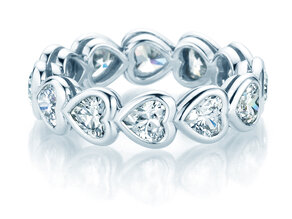 Verlobungsring Full of Hearts in 14K Weißgold mit Diamanten 3,00ct G/SI