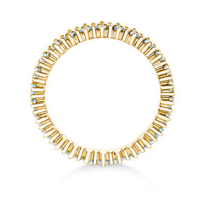 Verlobungsring Stardust  in 14K Gelbgold mit Diamanten 0,78ct G/SI