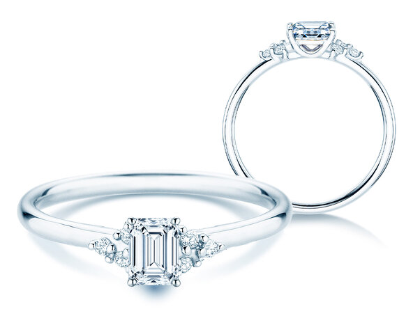 Verlobungsring Blossom Emerald