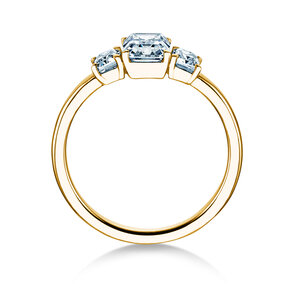 Verlobungsring Emerald Eden in 9K Gelbgold mit Labordiamanten 0,46ct E/VS