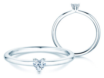 Verlobungsring Heart Clean