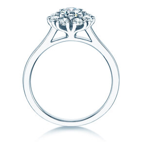 Verlobungsring Bloom in Platin