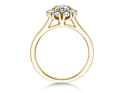Verlobungsring Bloom in Gelbgold