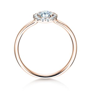 Verlobungsring Flower in Roségold